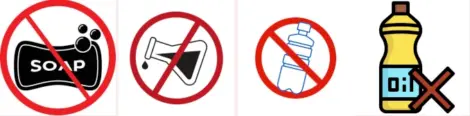 Anal Prep and Hygiene Guide – unsafe products like soaps, chemicals, plastic bottles, and cooking oil to avoid during anal cleaning