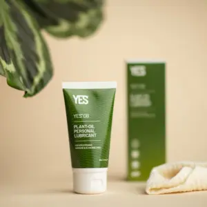 YES OB organic oil-based anal lubricant: natural plant-oil formula for long-lasting glide